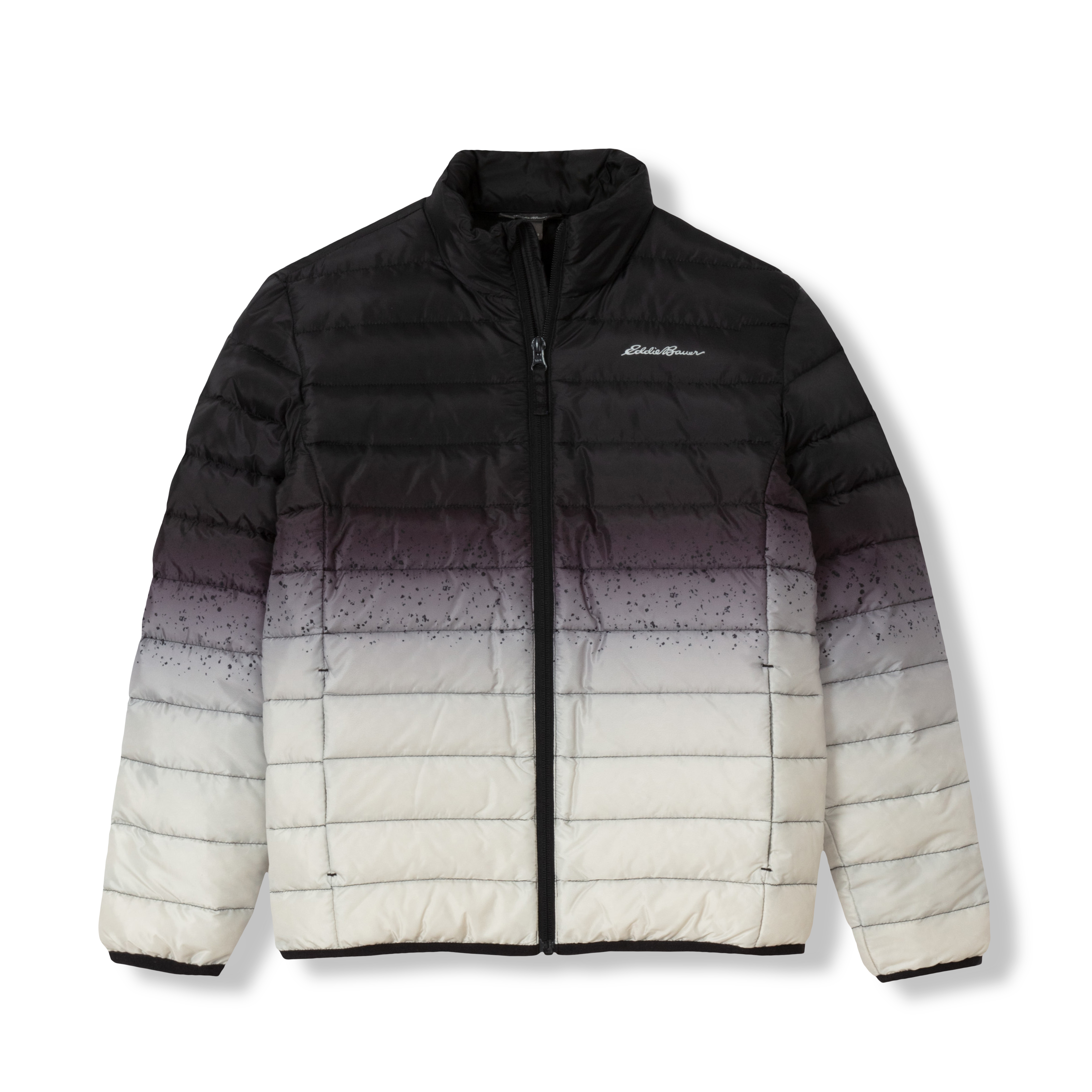 ジャケット・アウター 00's Eddie Bauer down puffer jacket Eddie Bauer Jacket Men Large Goose Down Puffer Hood Zip Snow