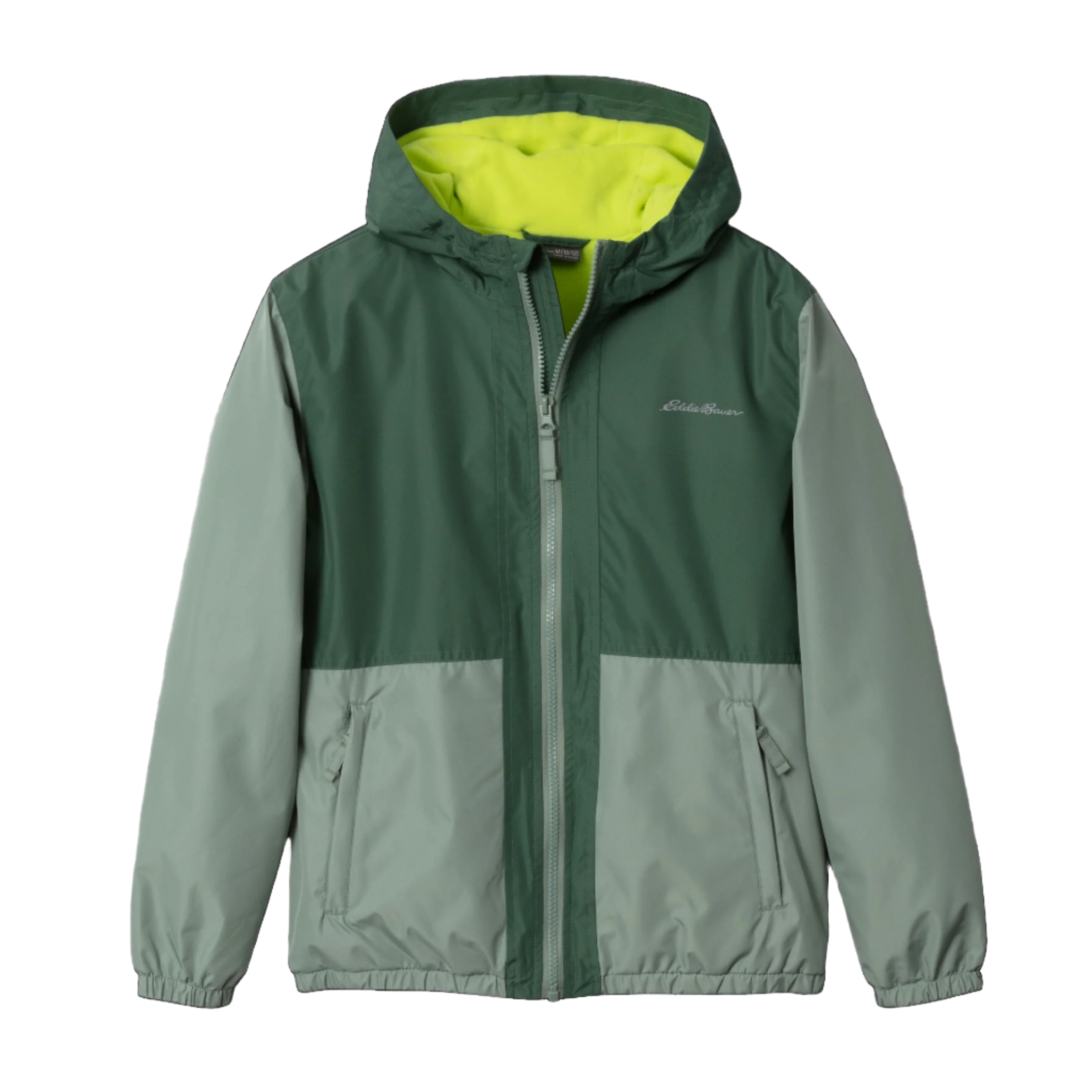 ✴️【希少生地】Eddie BAUER　ナイロンベスト　裏地フリース　XL ☆【希少生地】Eddie BAUER ナイロンベスト 裏地フリース XL