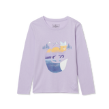 Girls Graphic Long Sleeve Tee