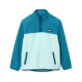 Girls Quest Fleece Snap Neck Pullover