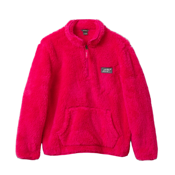 Eddie Bauer Kids Kids Quest Fleece Plush 1/4 Zip Jacket