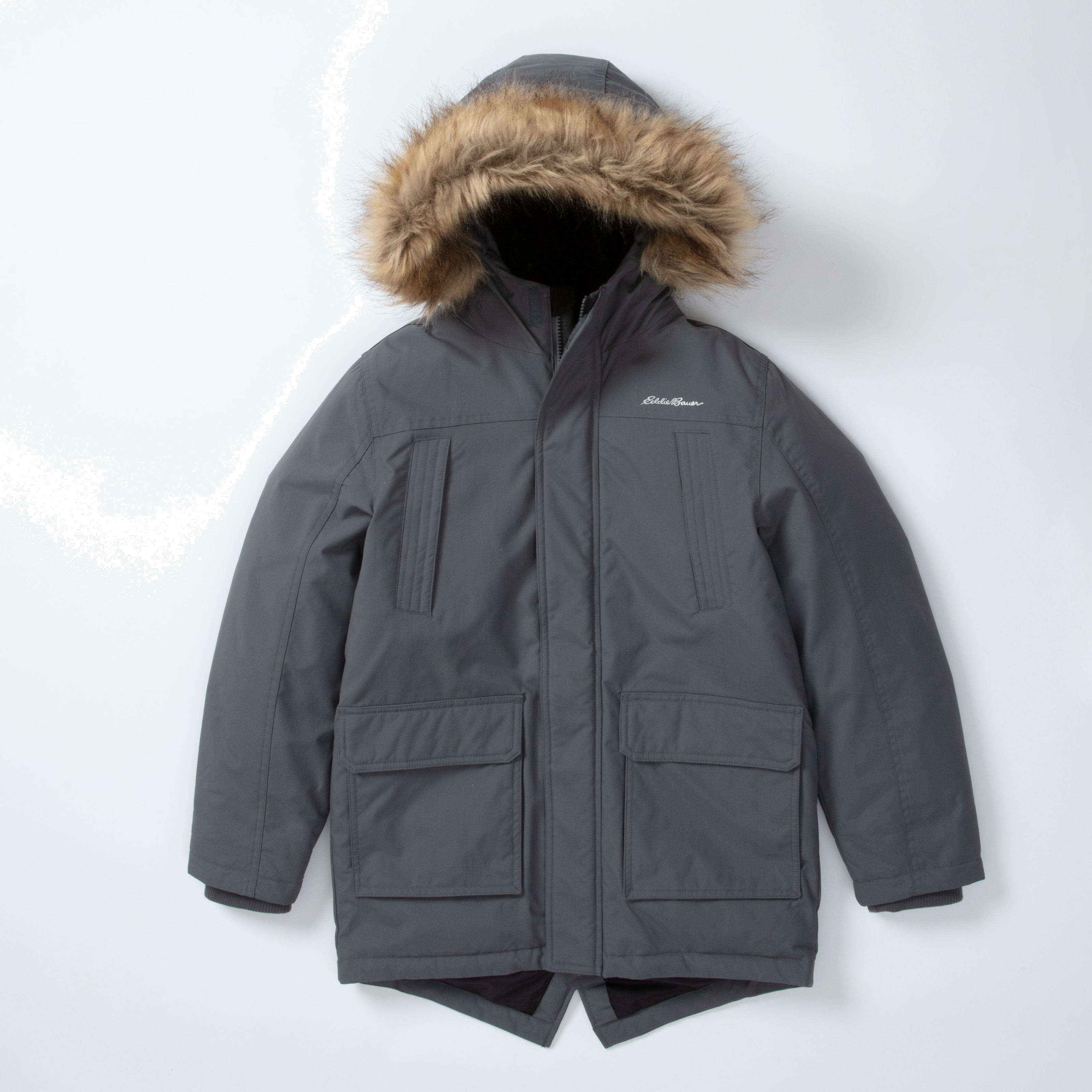 Eddie Bauer Legend Mens Grays Harbor Canvas Parka Sz M
