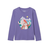 Girls Graphic Long Sleeve Tee