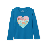 Girls Graphic Long Sleeve Tee