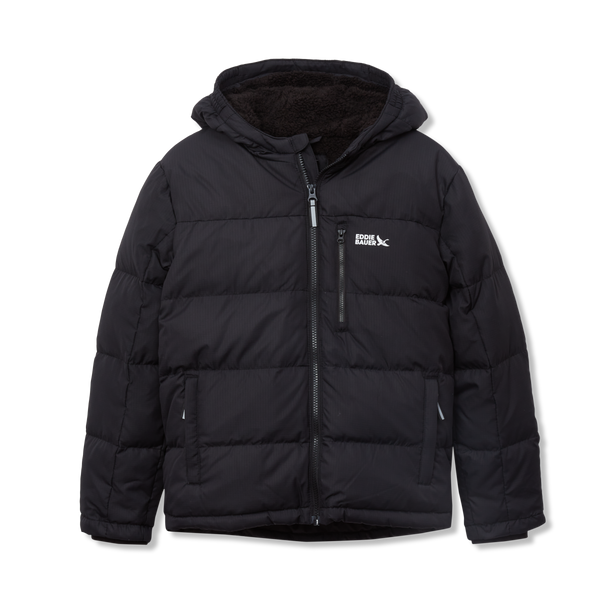Eddie Bauer Boys Classic Down Hooded Jacket – Eddie Bauer Kids