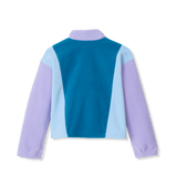 Girls Quest Fleece Colorblock Full Zip Jacket