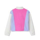 Girls Quest Fleece Colorblock Full Zip Jacket