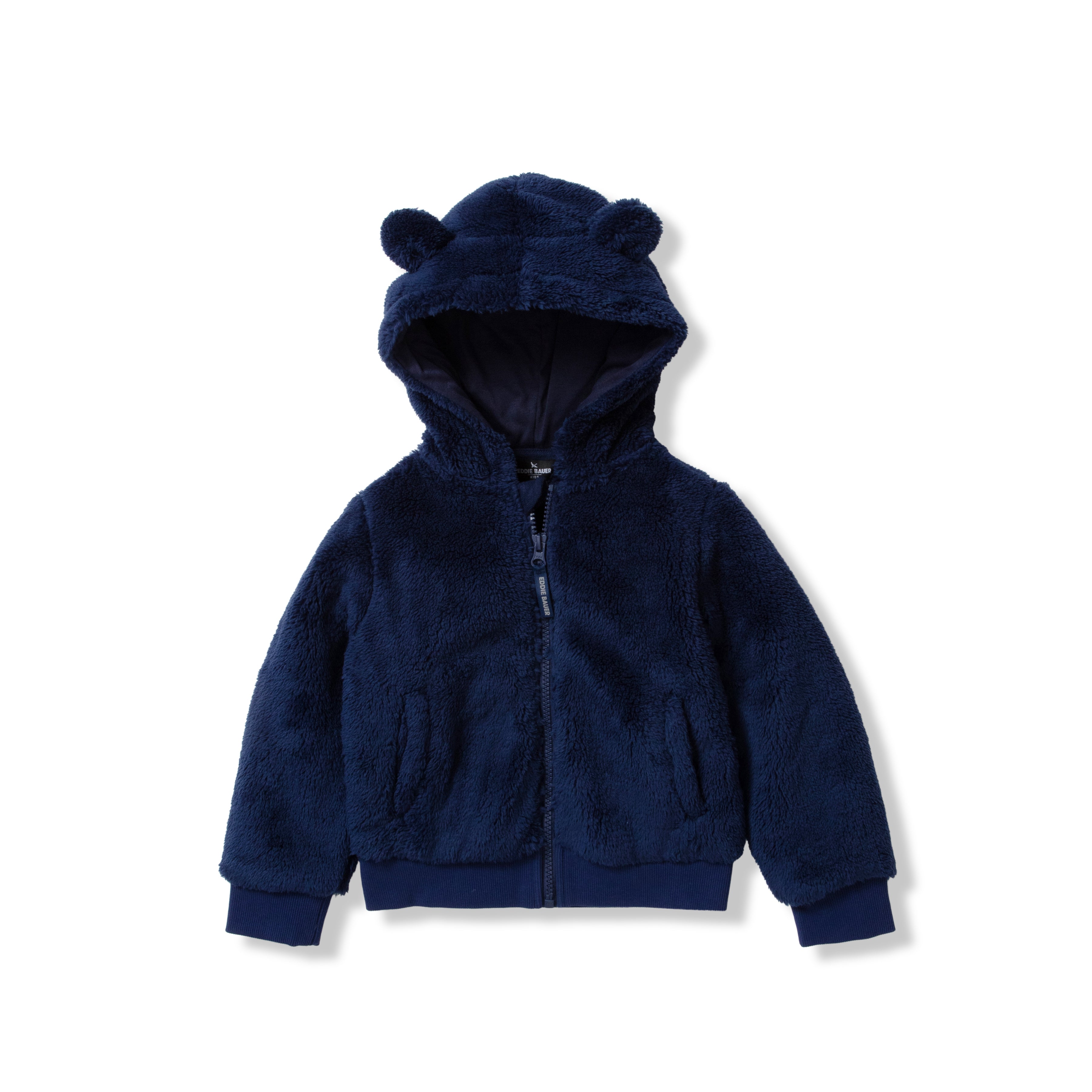 Eddie Bauer Kids Toddler Quest Fleece Plush Hooded Jacket