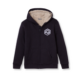 Boys Camp Fleece Faux Shearling Hoodie